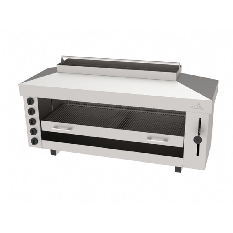 Atalay ASM-5E Asansörlü Salamander, 5 Rezistanslı, Paslanmaz Çelik, Elektrikli - Atalay