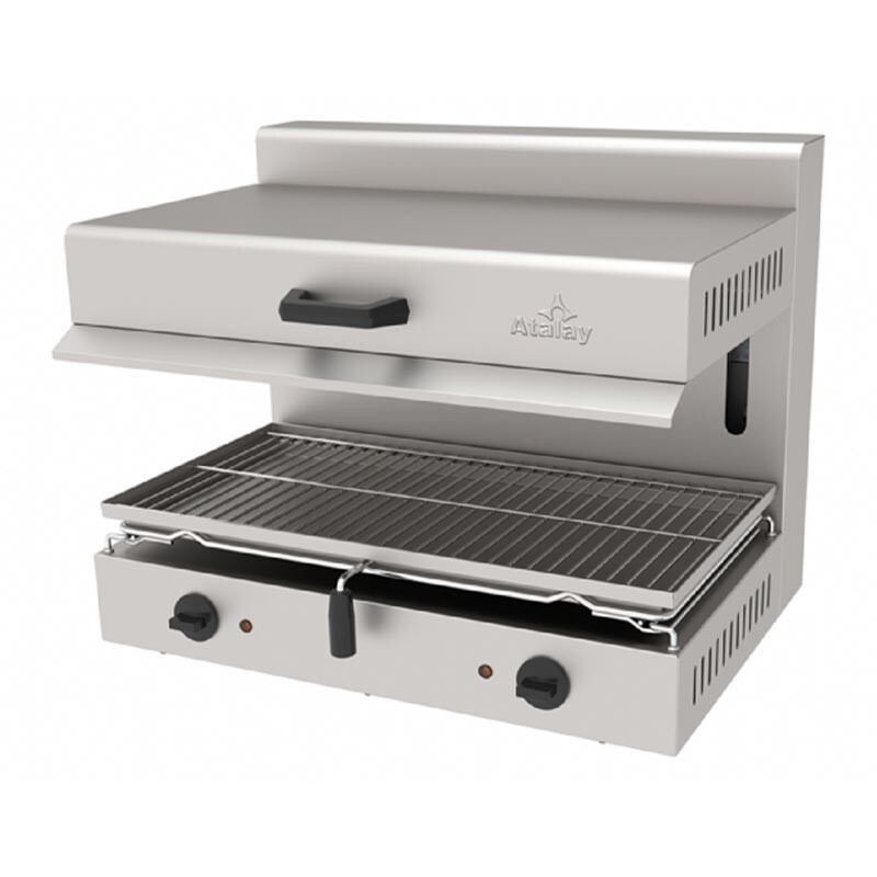 Atalay ASM-65 Asansörlü Salamander, Paslanmaz Çelik, 65x45 cm, Elektrikli - Atalay