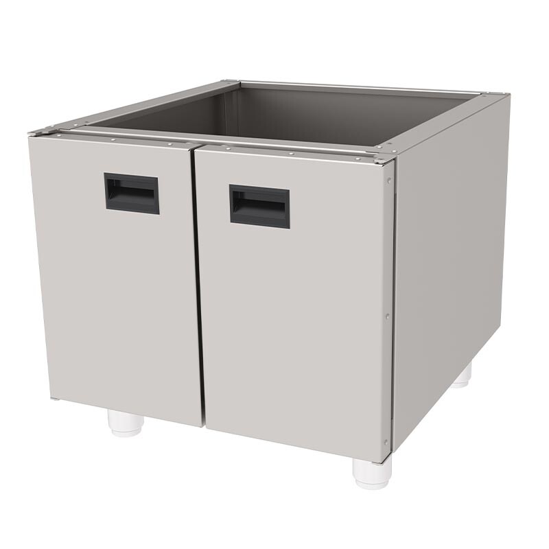 Atalay AST-673 730 Seri Set Altı Tezgah, Paslanmaz Çelik, 60x67x55 cm - Atalay