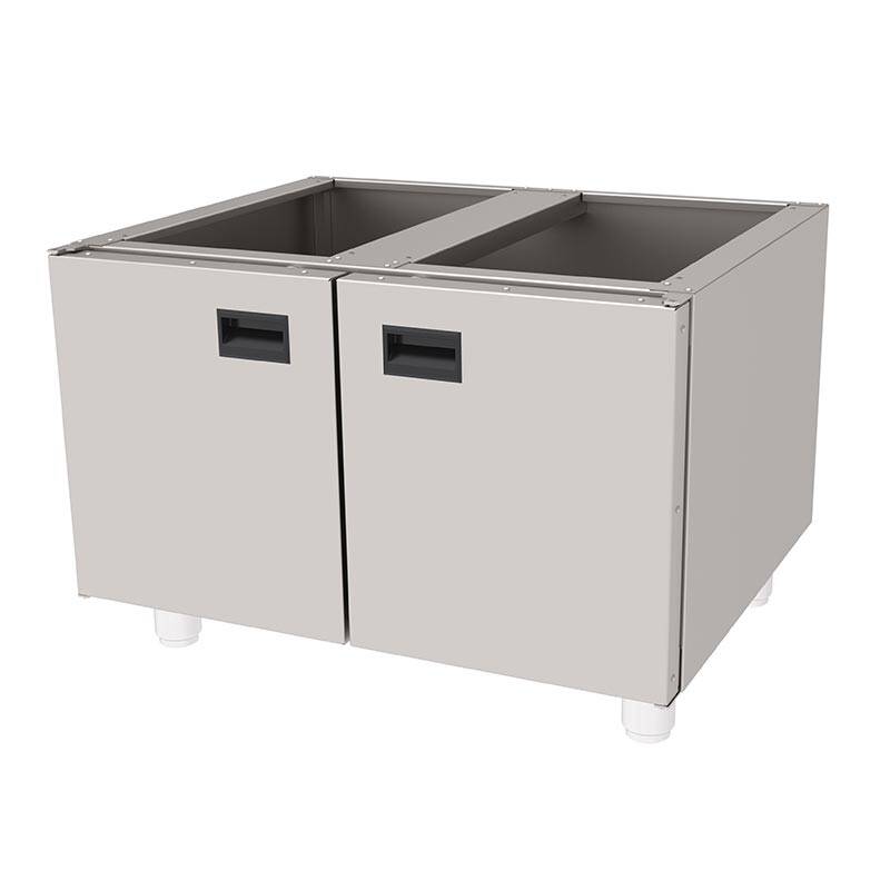 Atalay AST-873 730 Seri Set Altı Tezgah, Paslanmaz Çelik, 80x67x55 cm - 1
