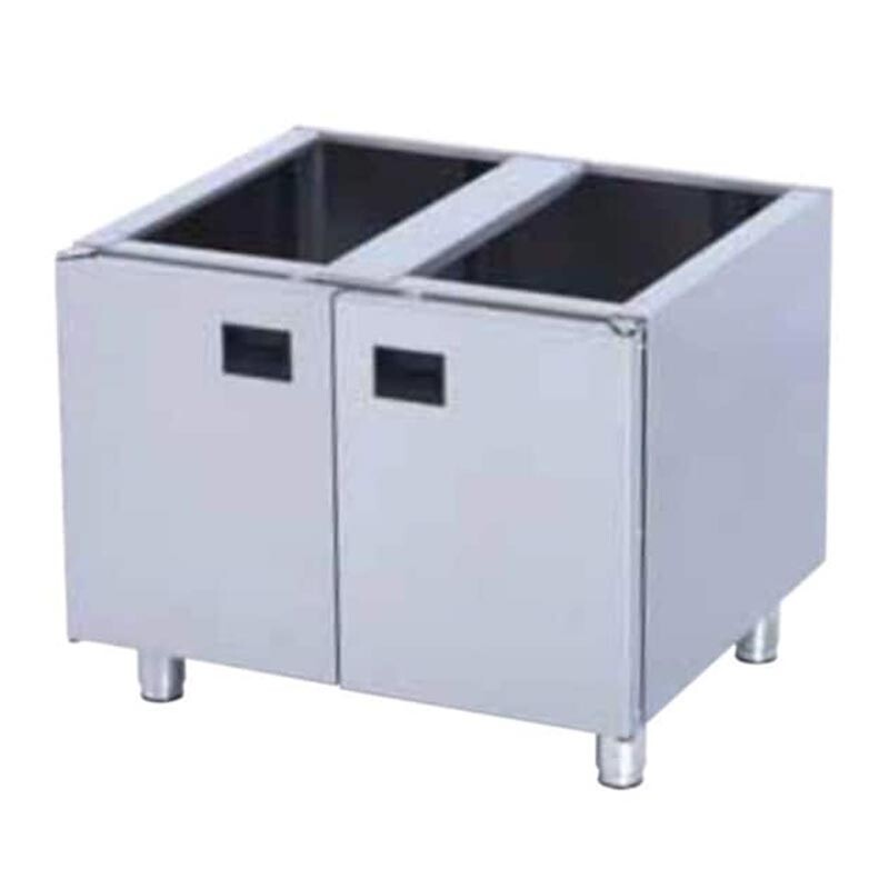 Atalay AST-89 900 Seri Set Altı Tezgah, Paslanmaz Çelik, 80x85 cm - Atalay