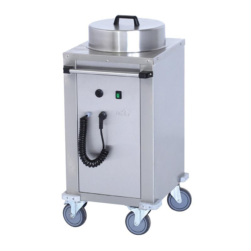 Atalay ATI-50 Isıtmalı Tabak Otomat Arabası, Paslanmaz Çelik, 50 Tabak Kapasiteli - Atalay