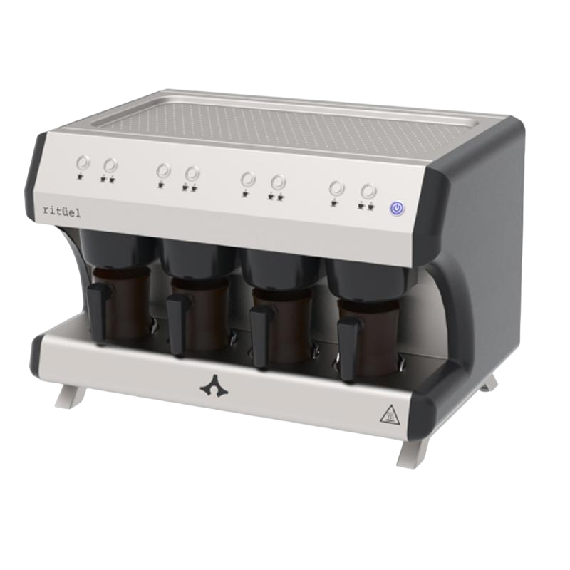 Atalay ATKM-4M Ritüel Türk Kahvesi Makinesi, 4 Cezveli, 3 Lt. Elektrikli - Atalay