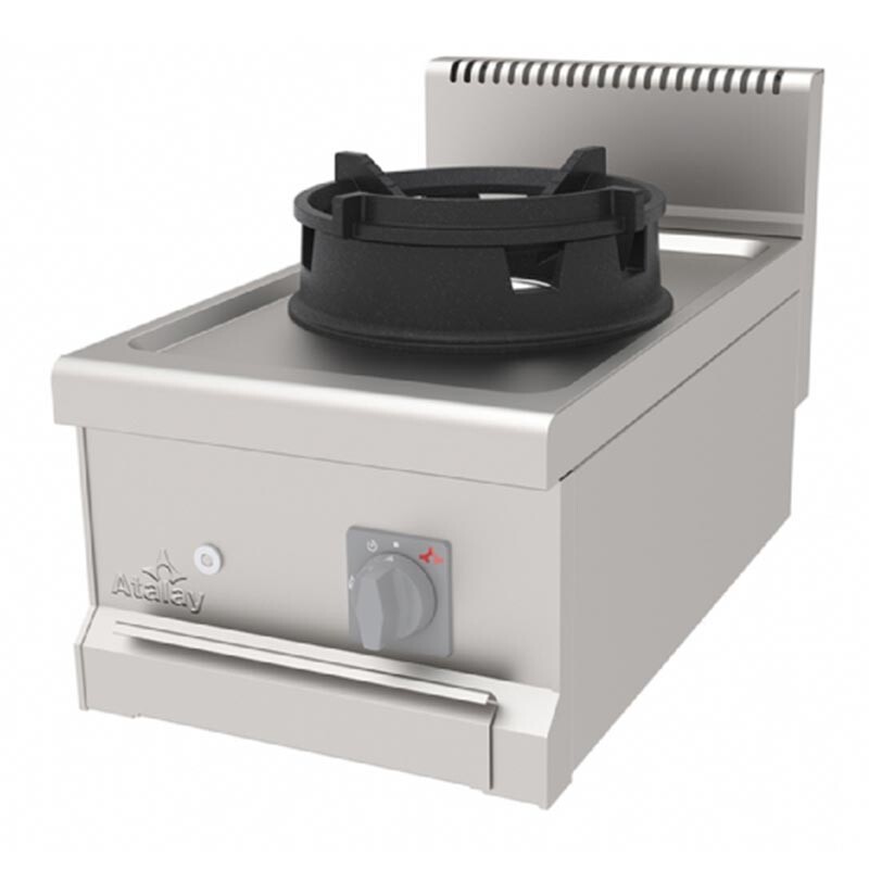 Atalay AWO-470 700 Seri Set Üstü 1 Gözlü Wok Ocak, Paslanmaz Çelik, LPG'li - Atalay