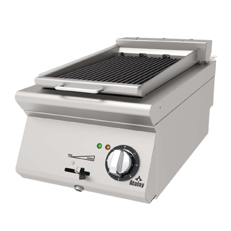 Atalay EAAIE-460 600 Seri Amerikan Izgara, Paslanmaz Çelik, 40x60 cm, Elektrikli - Atalay