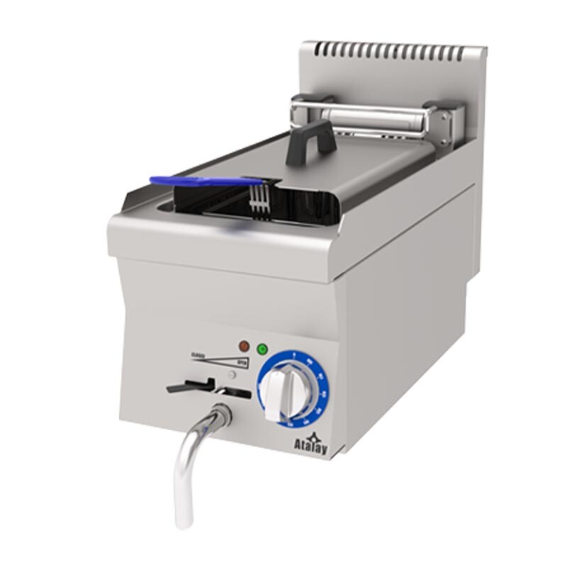 Atalay EAEF-360 600 Seri Fritöz, 9 Lt, Paslanmaz Çelik, Elektrikli - Atalay