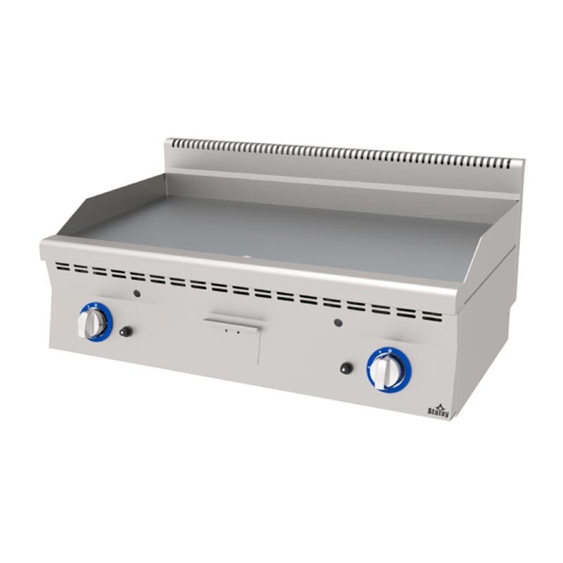 Atalay EAGI-1060 600 Seri Düz Pleyt Izgara, Paslanmaz Çelik, 100x60 cm, LPG'li - Atalay