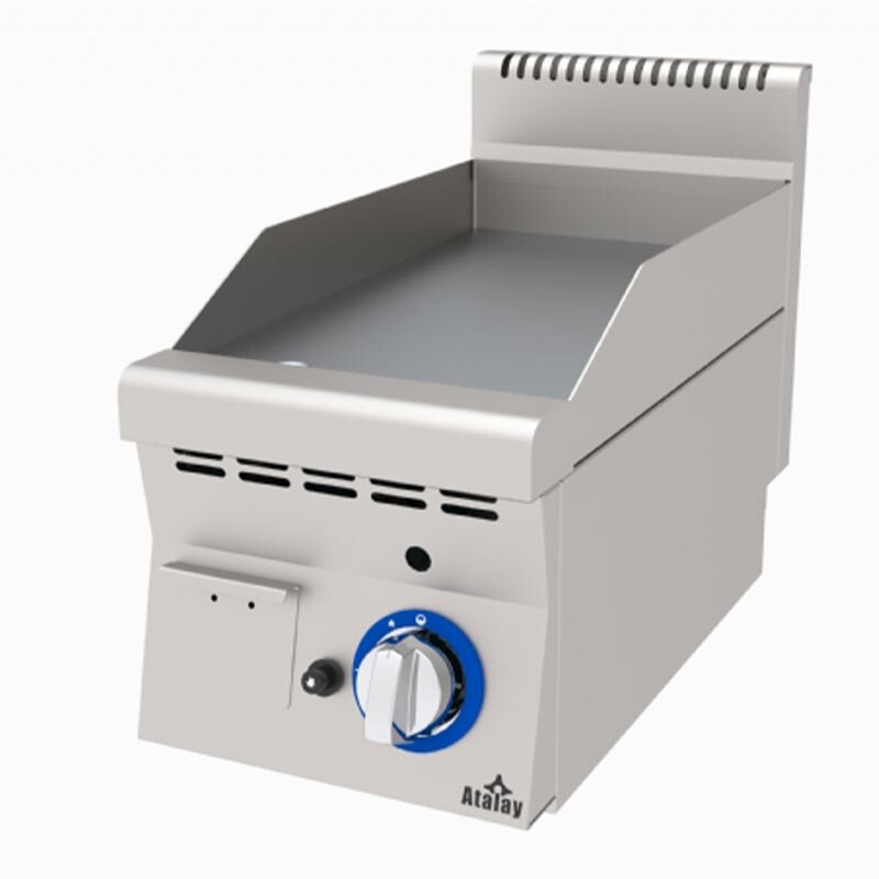 Atalay EAGI-360 600 Seri Düz Pleyt Izgara, Paslanmaz Çelik, 30x60 cm, Doğalgazlı - Atalay