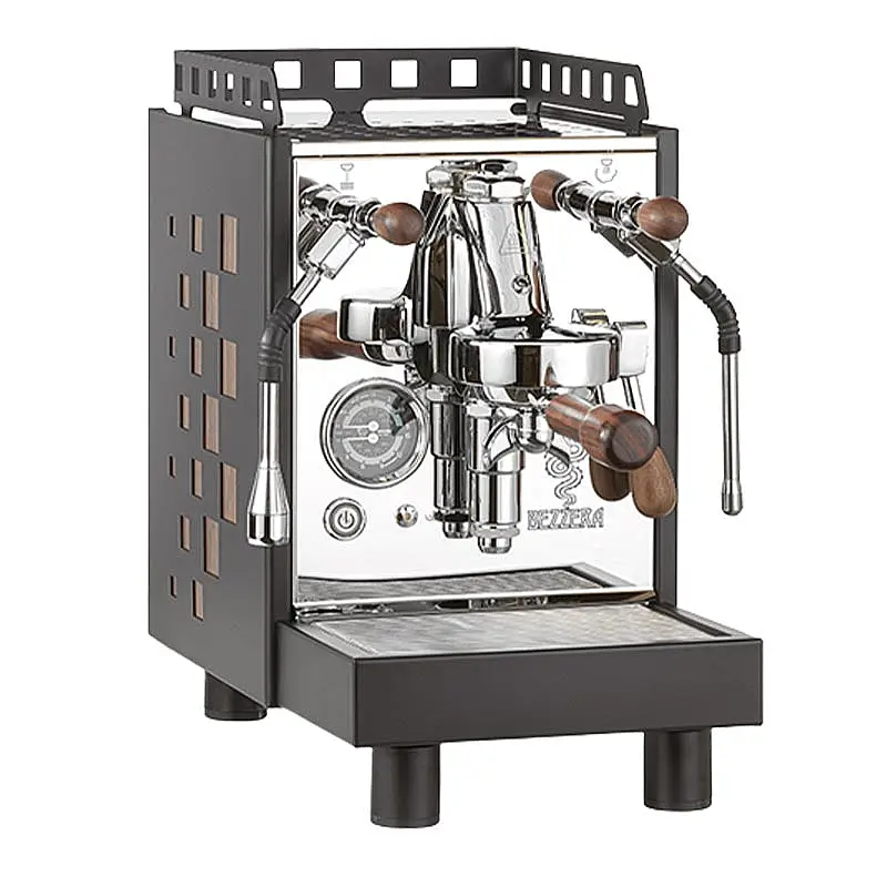 Bezzera ARIA Yarı Otomatik Espresso Kahve Makinesi, 1 Gruplu, Siyah, Paslanmaz Çelik - 1