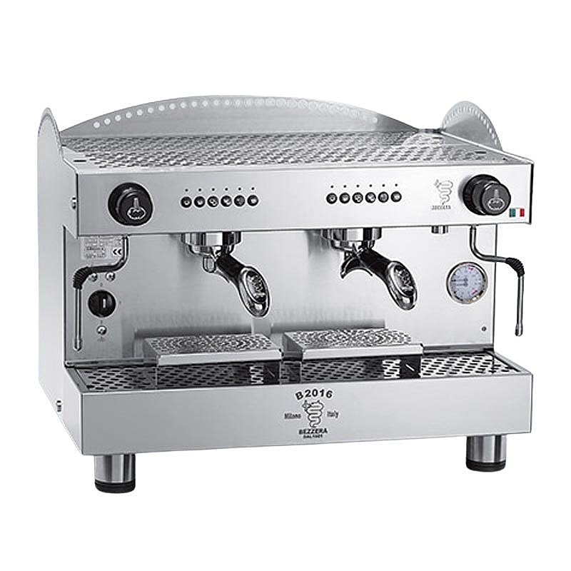 Bezzera B2016DE 2 Gruplu Espresso Kahve Makinesi, 14 Parça Kafe Seti, Profesyonel Set - 2