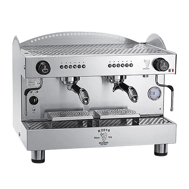 Bezzera B2016DE 2 Gruplu Espresso Kahve Makinesi, 14 Parça Kafe Seti, Profesyonel Set - 2