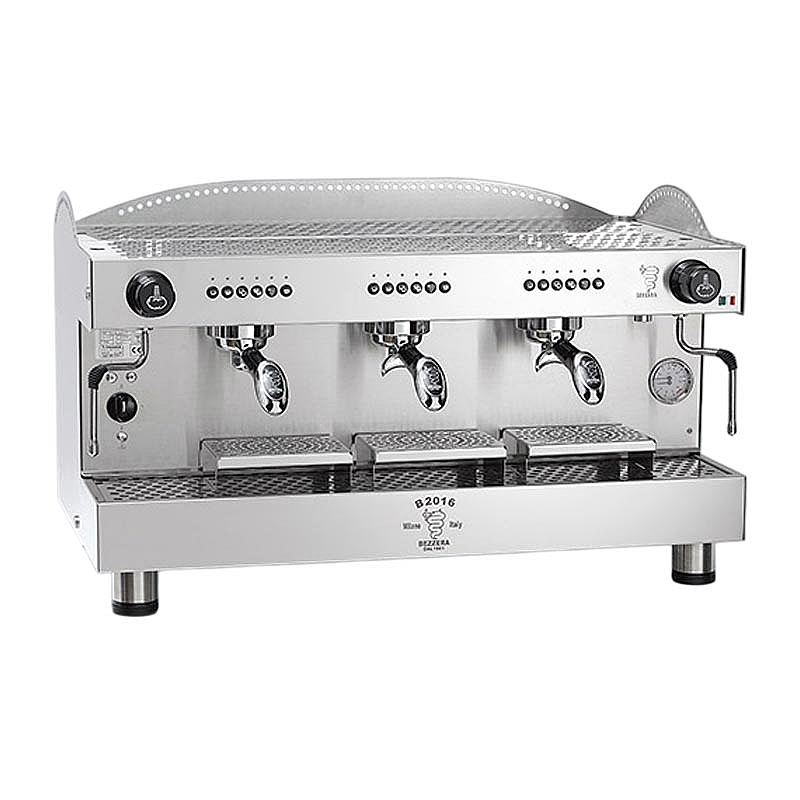 Bezzera B2016DE Tall Cup Tam Otomatik Espresso Kahve Makinesi, 3 Gruplu, 890x550x515 mm. - Bezzera