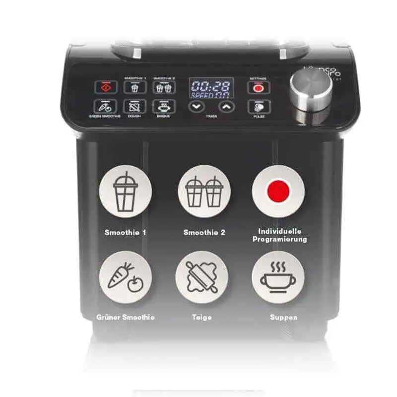 Bianco Di Puro Gusto Pro Bar Blender, 2 Lt, Enerji Tasarruflu, Siyah - 3