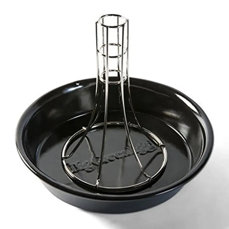 Big Green Egg Dikey Tavuk-Hindi Pişirme Aparatı, Paslanmaz Çelik - Big Green Egg (1)
