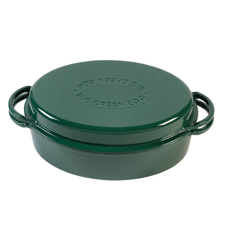 Big Green Egg Döküm Demir Güveç Tenceresi, 5.2 Lt. - 1