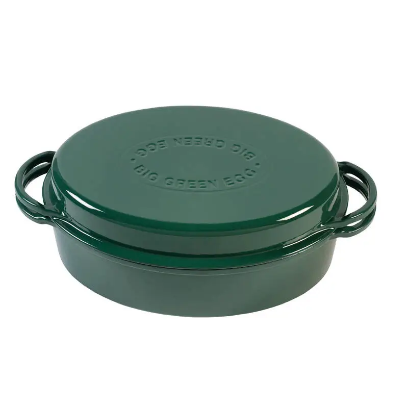 Big Green Egg Döküm Demir Güveç Tenceresi, 5.2 Lt. - 1