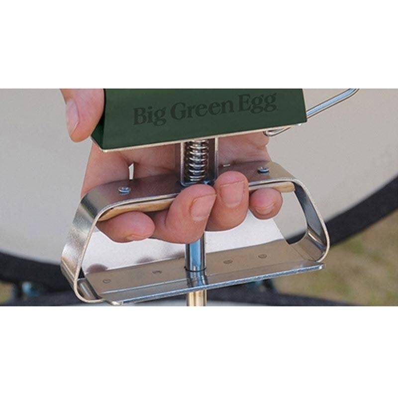 Big Green Egg Döküm Demir Izgara Kaldırıcı, Pratik Kullanım - 3