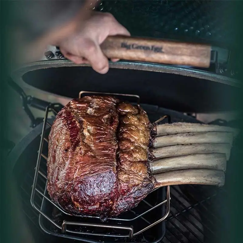 Big Green Egg Kaburga ve Kızartma Aparatı - Big Green Egg (1)