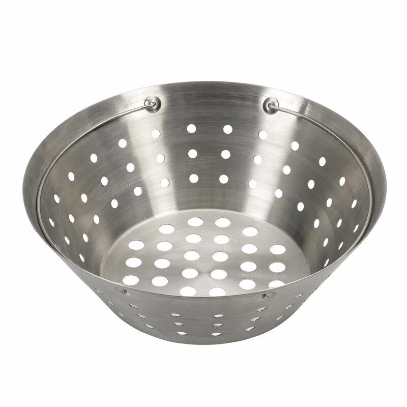 Big Green Egg L Kömür Kovası, Paslanmaz Çelik - Big Green Egg