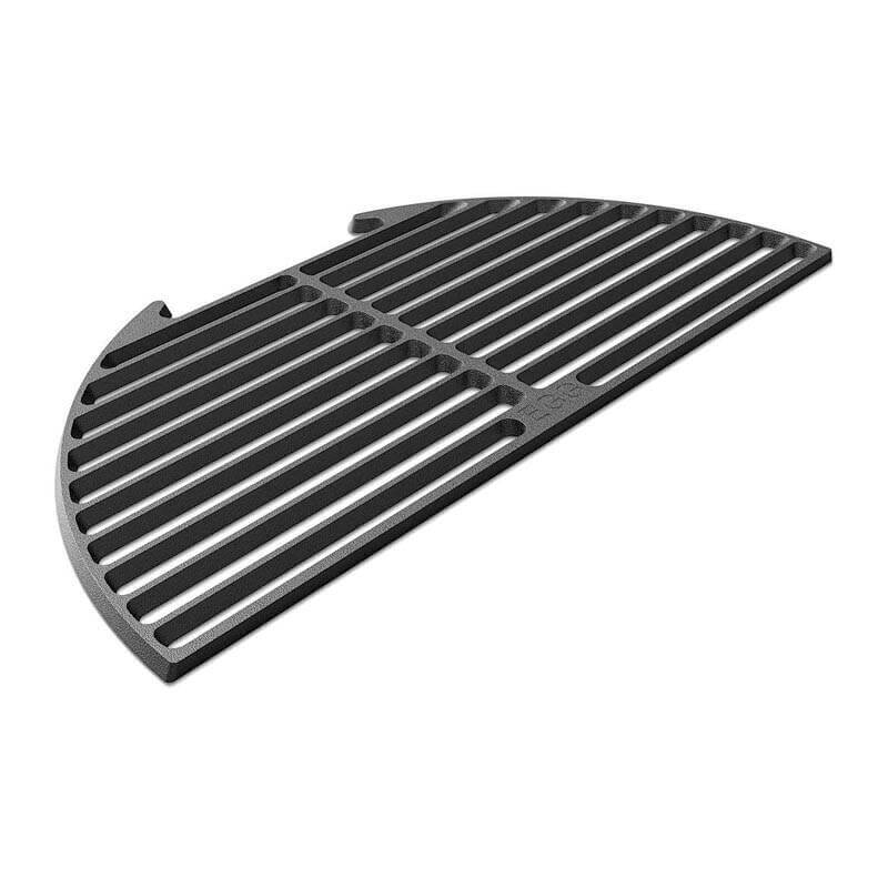 Big Green Egg L Yarım Daire Dökme Demir, Pişirme Izgarası - 1