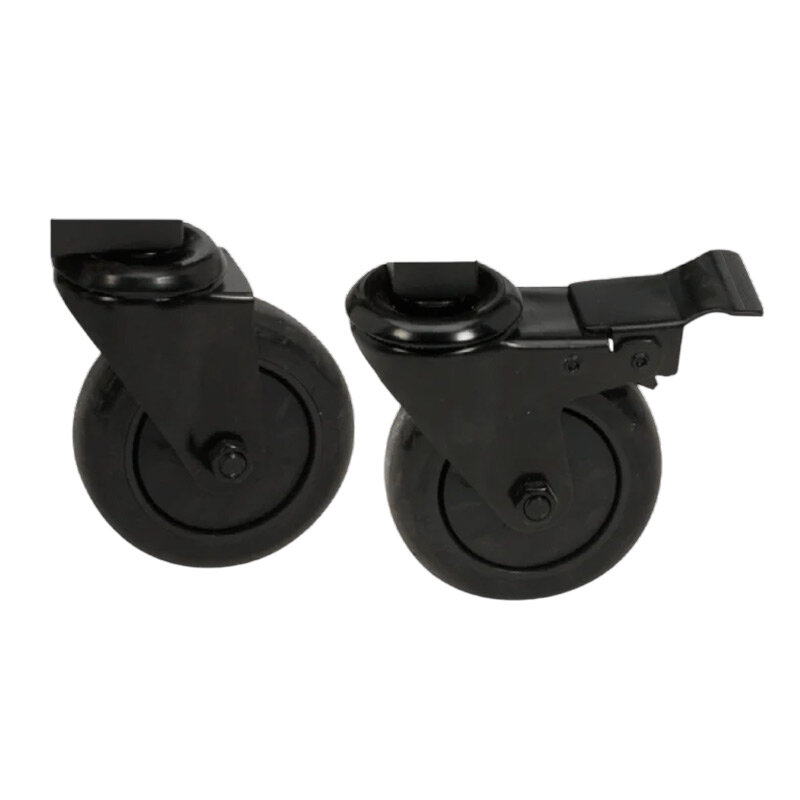 Big Green Egg Nest Tekerlek Seti, Frenli ve Frensiz, 2 Adet - Big Green Egg