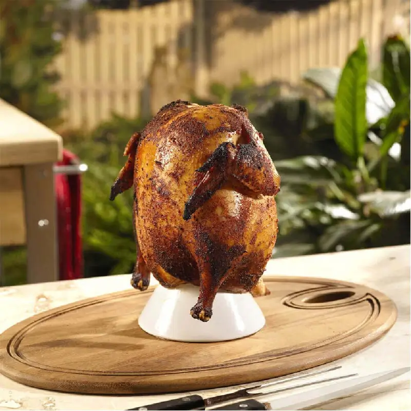 Big Green Egg Seramik Tavuk Pişirme Aparatı, Aroma Verici Tasarım - Big Green Egg (1)