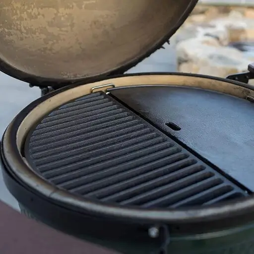 Big Green Egg XL Yarım Daire Dökme Demir Pişirme Izgarası - Big Green Egg (1)