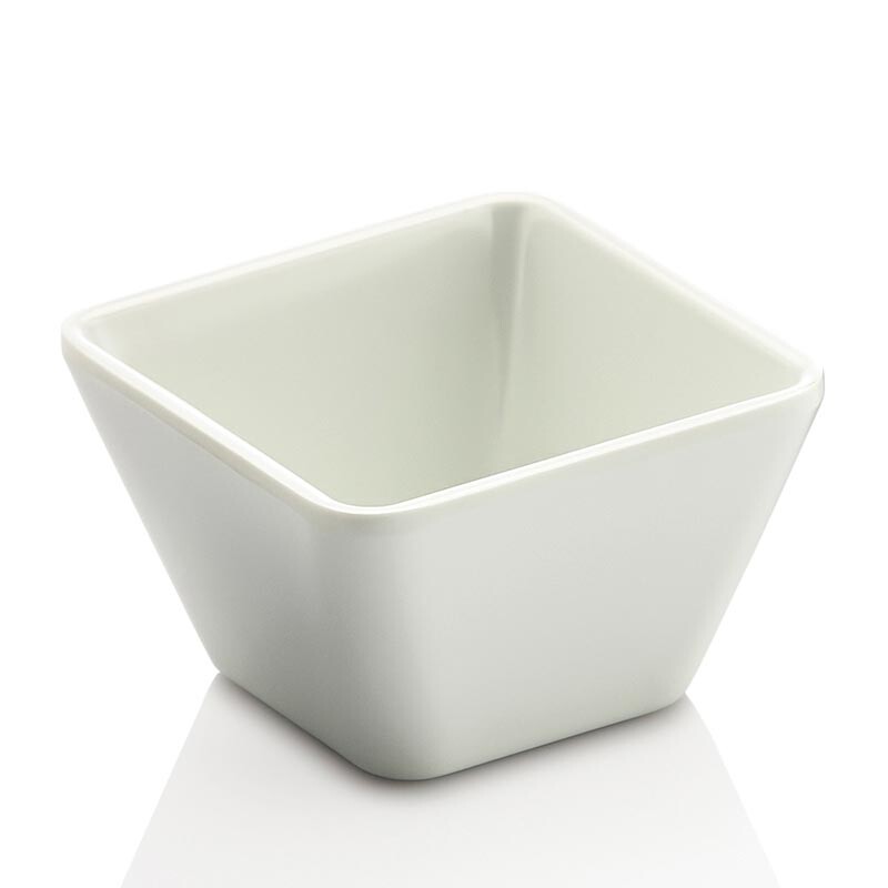 Biradlı 206503B Melamin Sosluk, 7x7x4 cm, Beyaz - Biradlı