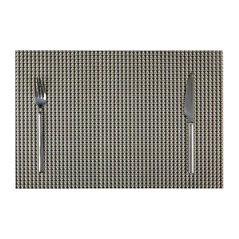 Biradlı BRD-1836 Kaymaz Taban PVC Amerikan Servis, 30x45 cm, Gri - Biradlı