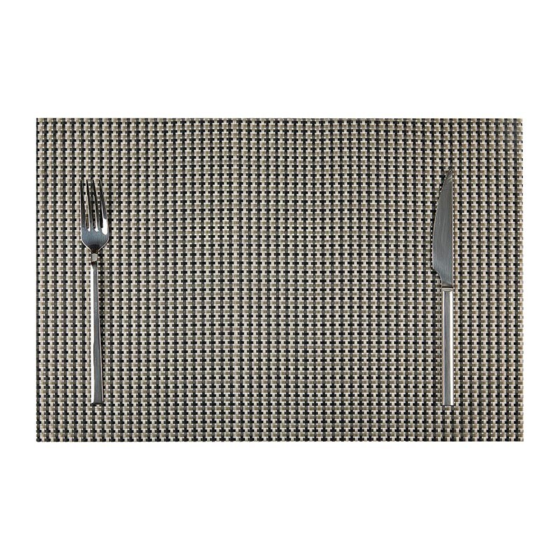 Biradlı BRD-1836 Kaymaz Taban PVC Amerikan Servis, 30x45 cm, Gri - Biradlı