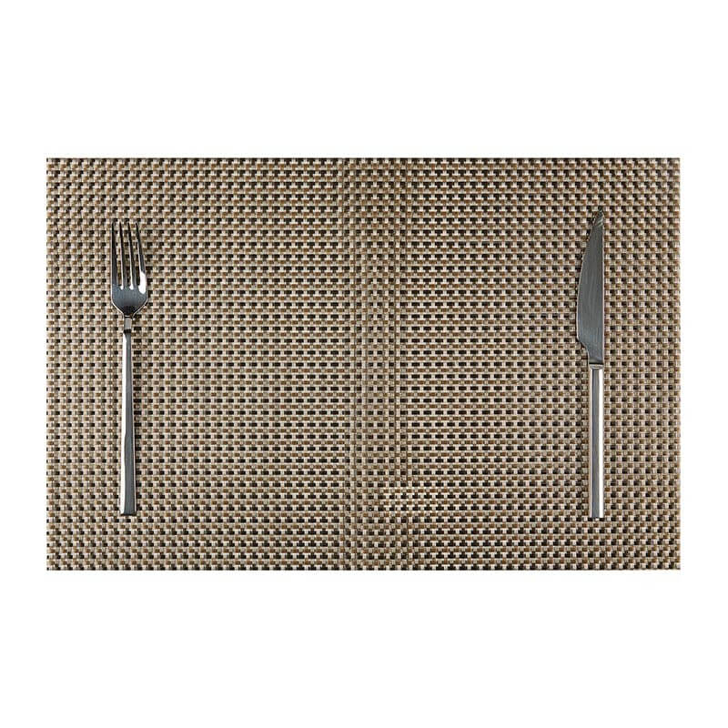 Biradlı BRD-1837 Kaymaz Taban PVC Amerikan Servis, 30x45 cm, Kahverengi - Biradlı