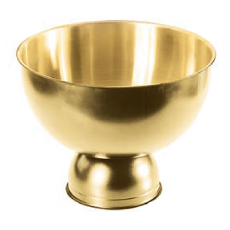 Biradlı BRD-3076 Çelik Punch Kasesi, 28x24 cm, Altın - Biradlı