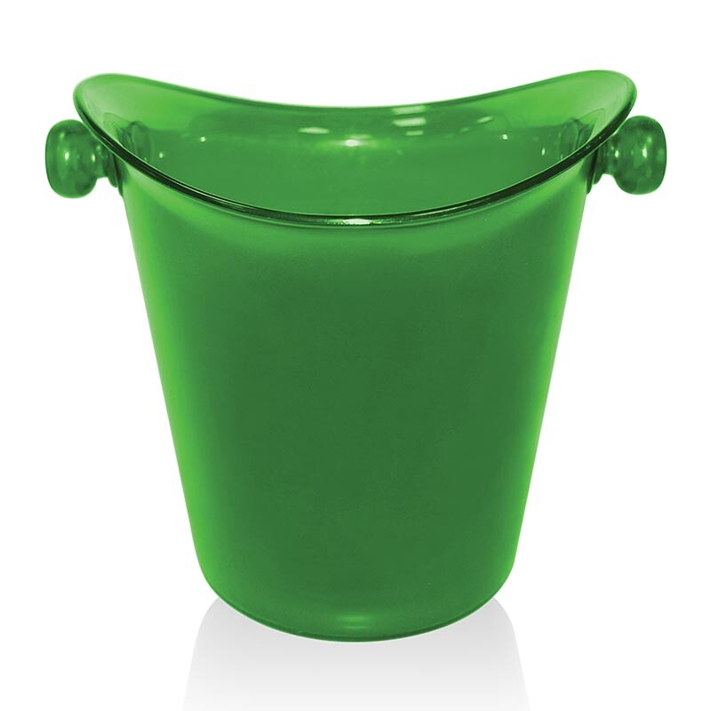 Biradlı BRD-4632 Akrilik Şişe Kovası, 27x15.5x23 cm, Yeşil - Biradlı