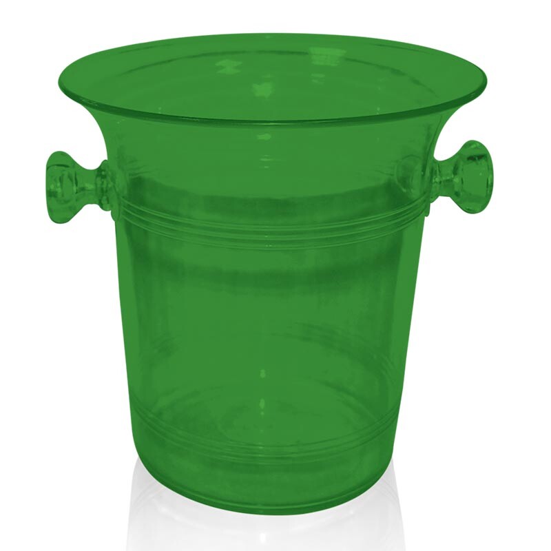 Biradlı BRD-4639 Akrilik Şişe Kovası, 21x21.5 cm, Yeşil - Biradlı