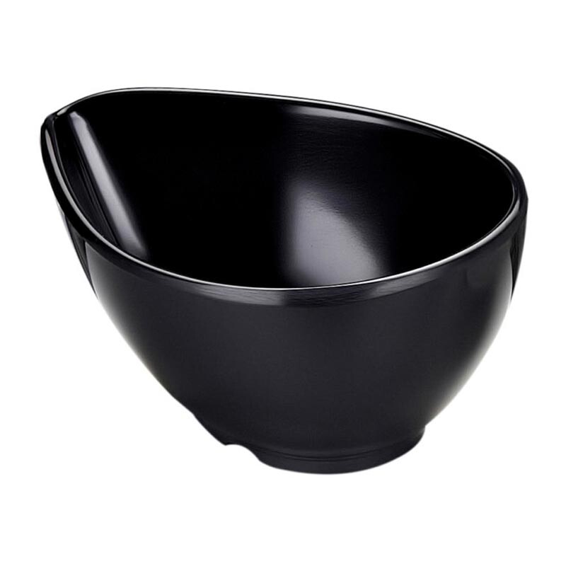 Biradlı BRD-516404 Açık Büfe Minimal Sos Tabağı, 10.5x7.5x4.5 cm, Siyah - Biradlı