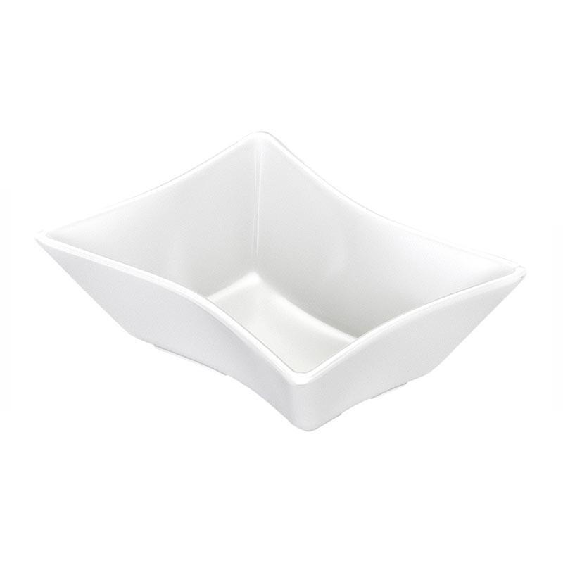 Biradlı BRD-516504 Açık Büfe Minimal Sos Tabağı, 11.5x7x4 cm, Beyaz - Biradlı