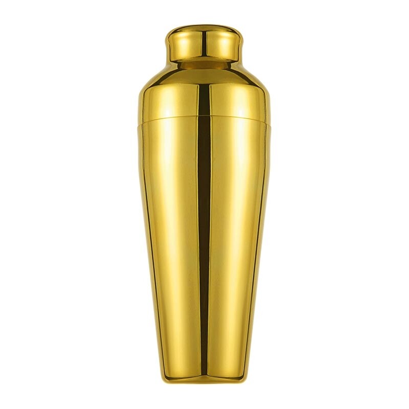 Biradlı BRD-601 Fransız Model Paslanmaz Çelik Shaker, 600 ml, Altın - Biradlı