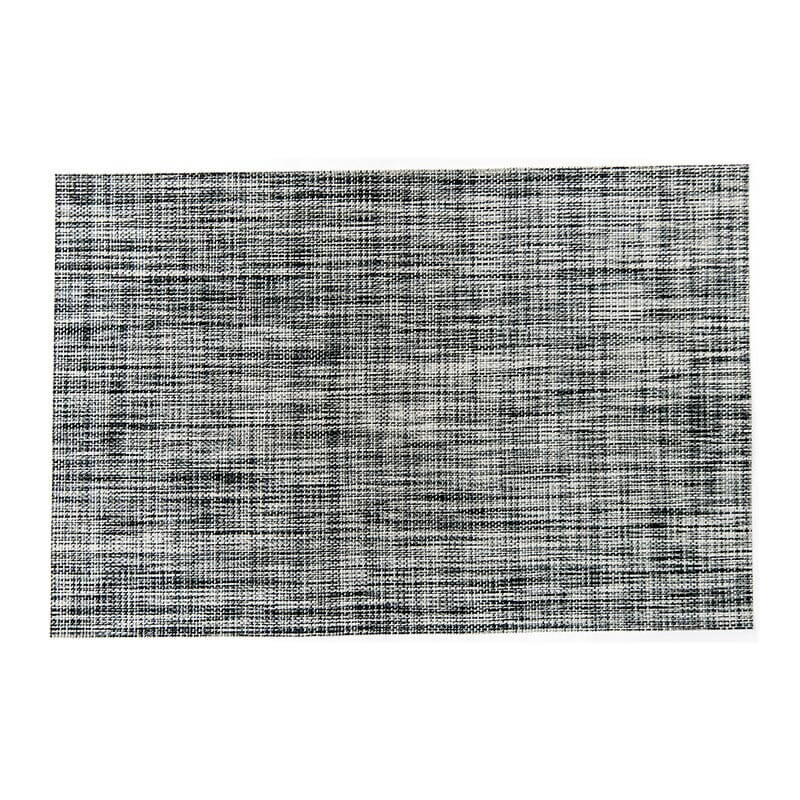 Biradlı BRD-877 PVC Desenli Amerikan Servis, 30x45 cm, Siyah-Beyaz - Biradlı