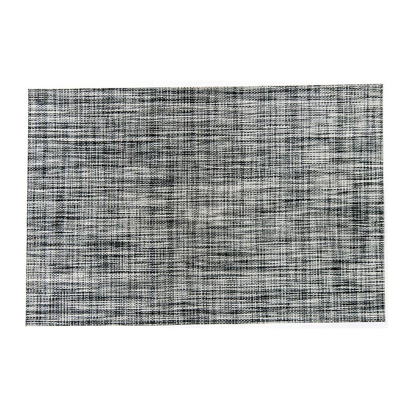 Biradlı BRD-877 PVC Desenli Amerikan Servis, 30x45 cm, Siyah-Beyaz - Biradlı