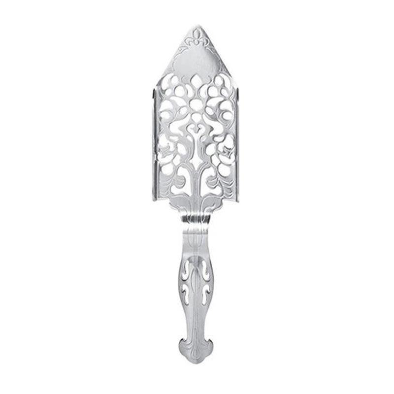 Biradlı BRD-EF190 Absinthe Kaşığı, Desenli, 16x4.1 cm, Gümüş - Biradlı