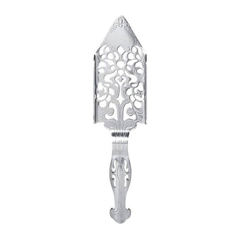 Biradlı BRD-EF190 Absinthe Kaşığı, Desenli, 16x4.1 cm, Gümüş - 1