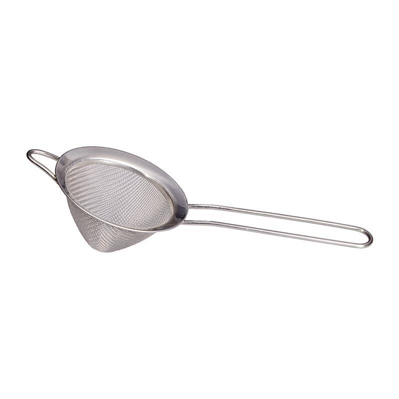 Biradlı EF-143 Bar Süzgeci, Paslanmaz Çelik, 8 cm, Gümüş - 1