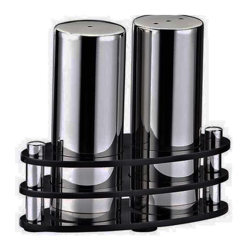 Biradlı GRV-08 Elips Mat Tuzluk Takımı, 2'li - Biradlı