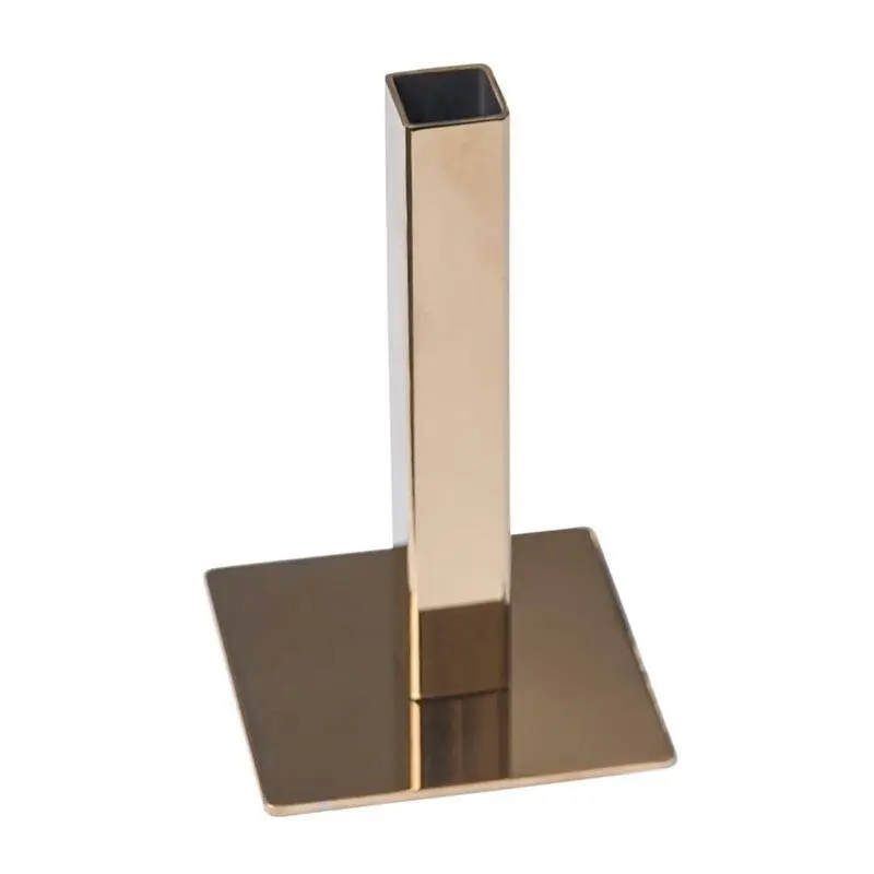 Biradlı GRV-112 Kare Karanfillik, 13 cm, Altın Renk - 1