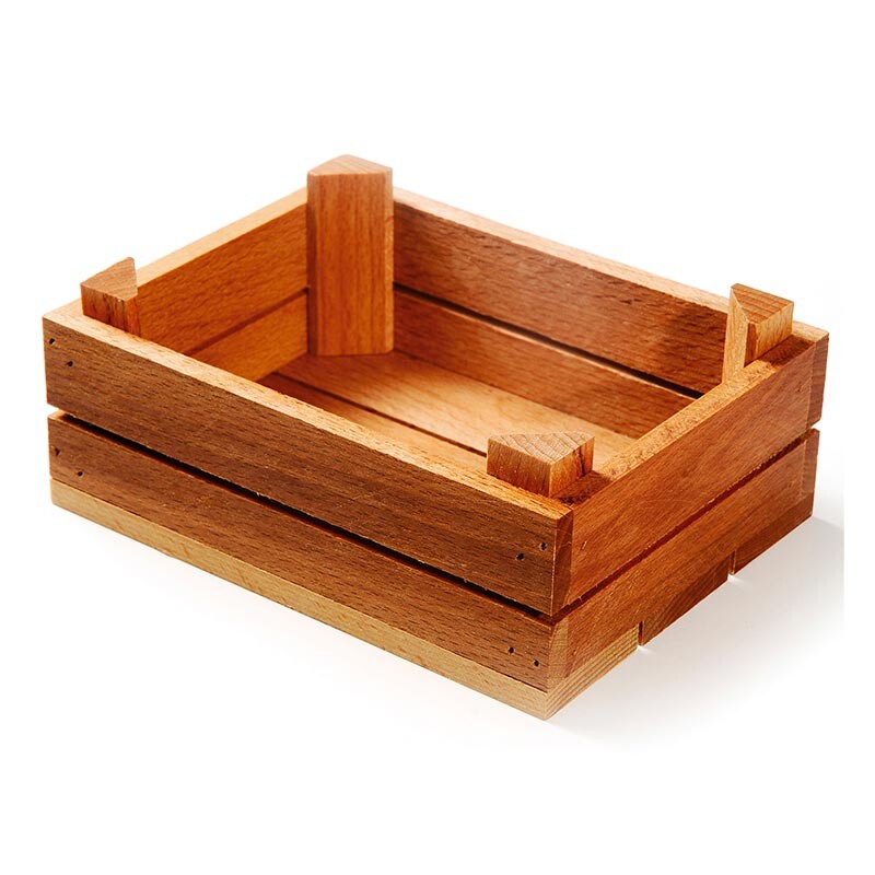 Biradlı GRV-1782 Kayın Sunum Kasası, 13x17x6 cm - Biradlı