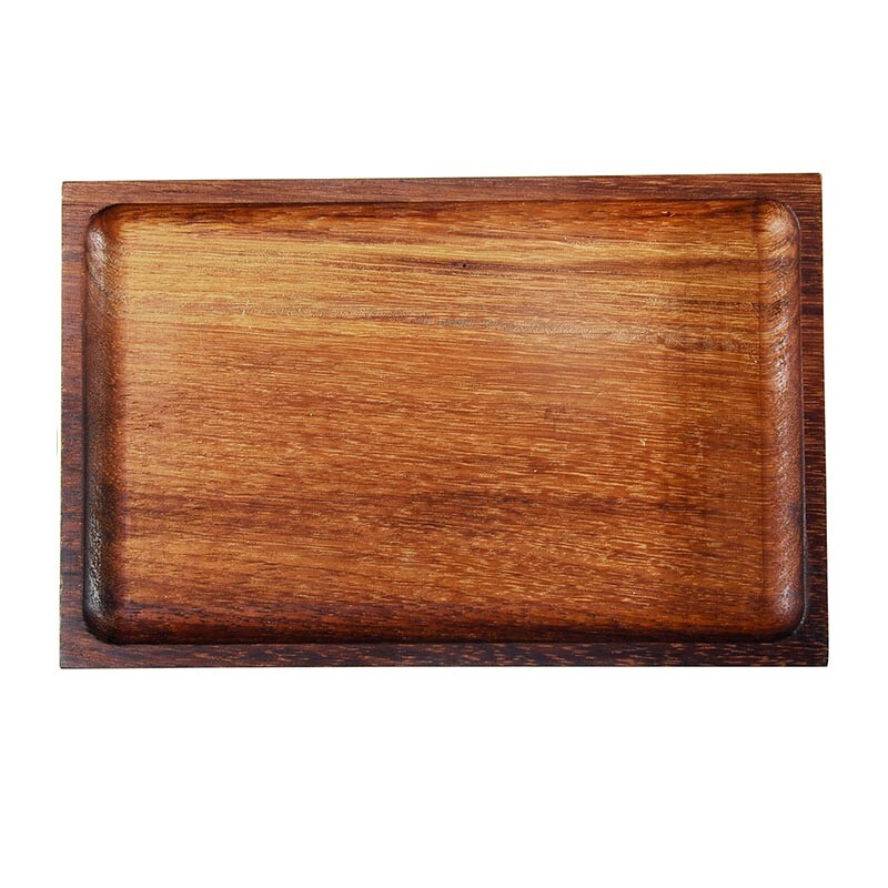 Biradlı GRV-1790 İreko Ahşap Sunum Tepsisi, 25x16 cm - Biradlı