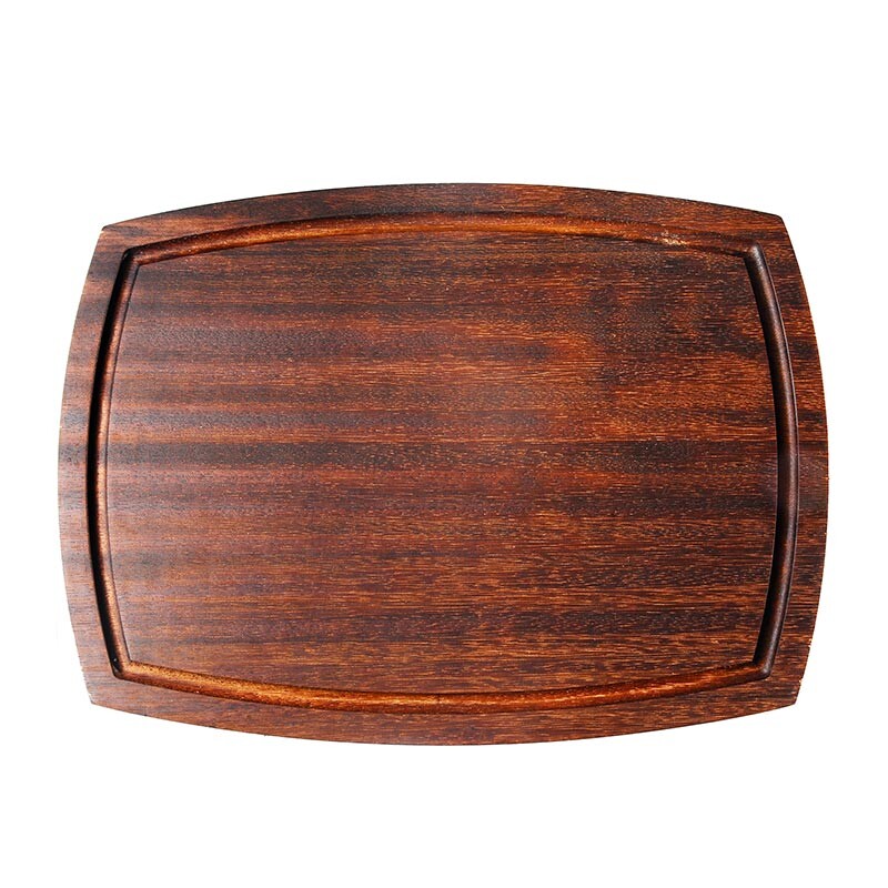 Biradlı GRV-1794 İreko Ahşap Steak Sunum Tahtası, 38x28 cm - Biradlı