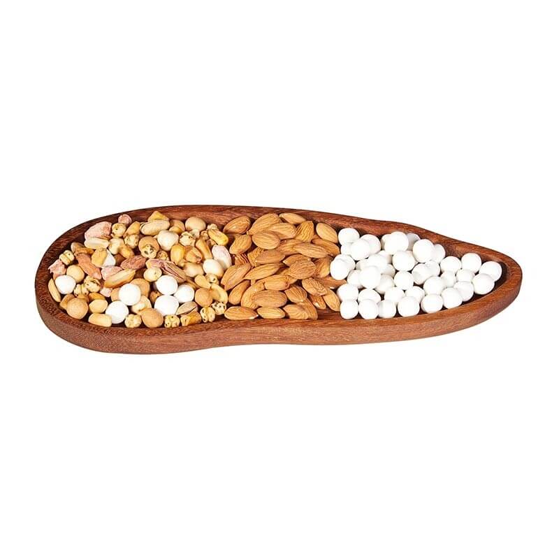 Biradlı GRV-1833 Ahşap Çekirdek Çerezlik, 31.5x12 cm - Biradlı