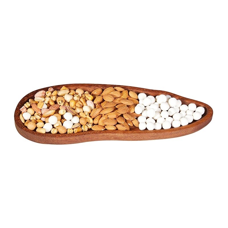 Biradlı GRV-1833 Ahşap Çekirdek Çerezlik, 31.5x12 cm - Biradlı