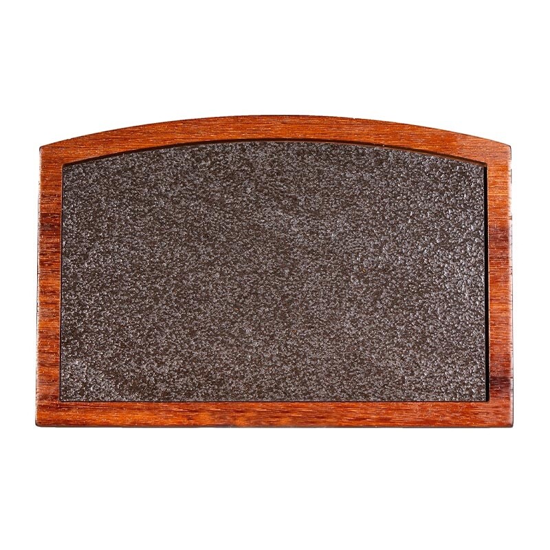 Biradlı GRV-1850 Bazaltlı Steak Ahşap Sunum Tahtası, 32.5x21.5 cm - Biradlı